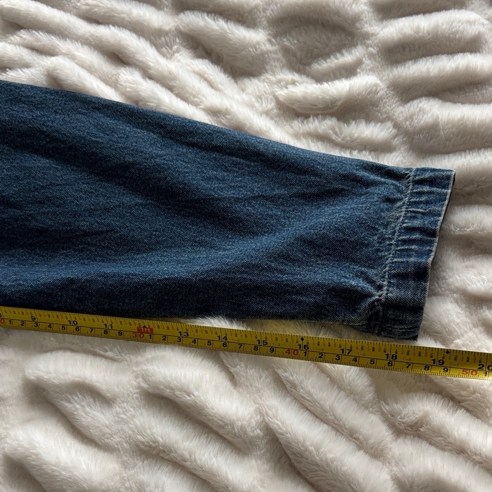 Vintage Patchwork Denim Back to School Keren Hart Jacket - Picture 15 of 15